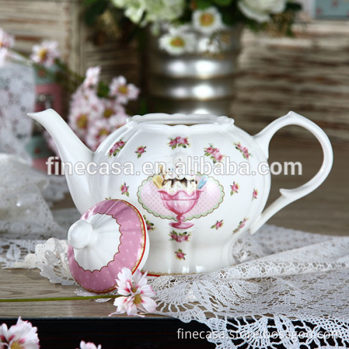 Elegant New Bone China Tea Sugar Creamer Pots